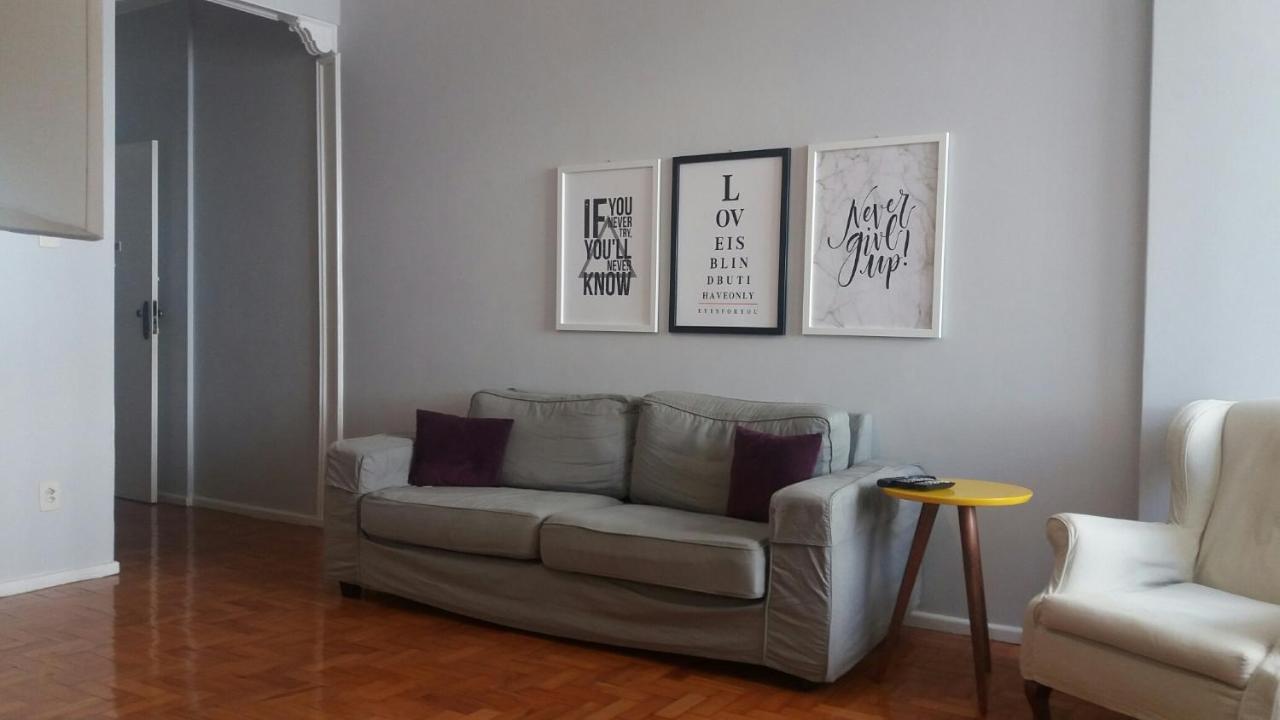 Apartamento 2Quartos Praiametro Copacabana Rio de Janeiro Bagian luar foto